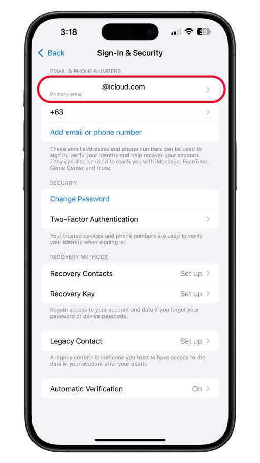 So ändert Ihr die primäre iCloud-E-Mail-Adresse.