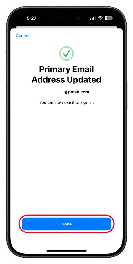 So ändert Ihr die primäre iCloud-E-Mail-Adresse.