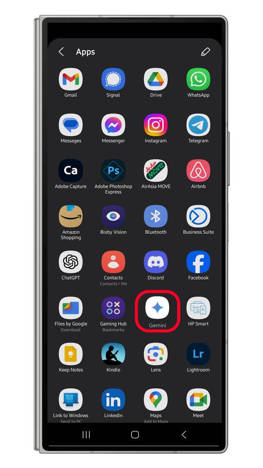 So verwendet Ihr die Gemini-Bildersuche Schritt 3