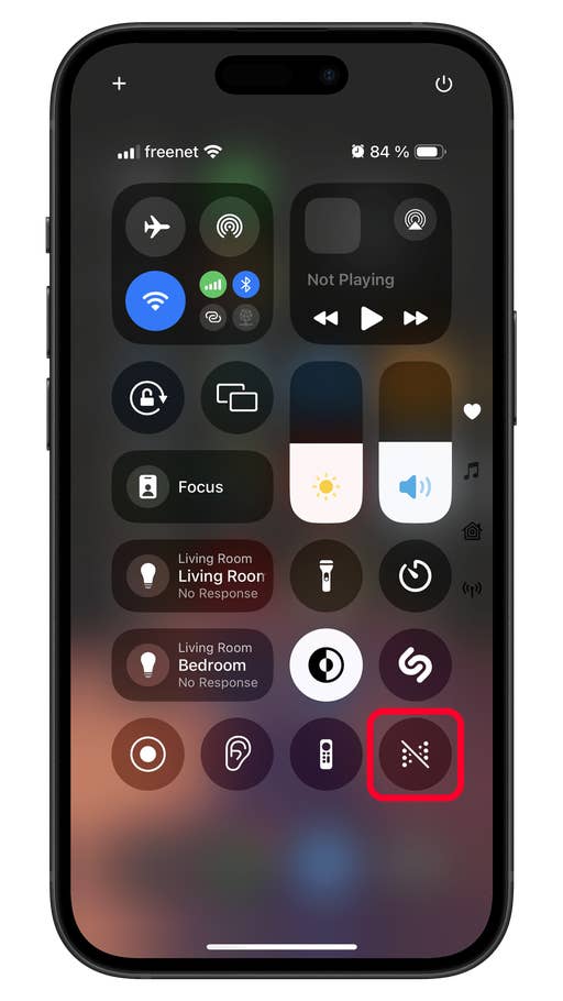 Verwendung der Vehicle Motion Cues auf dem iPhone mit iOS 18