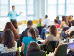 Ein Symbolbild einer Fortbildung.