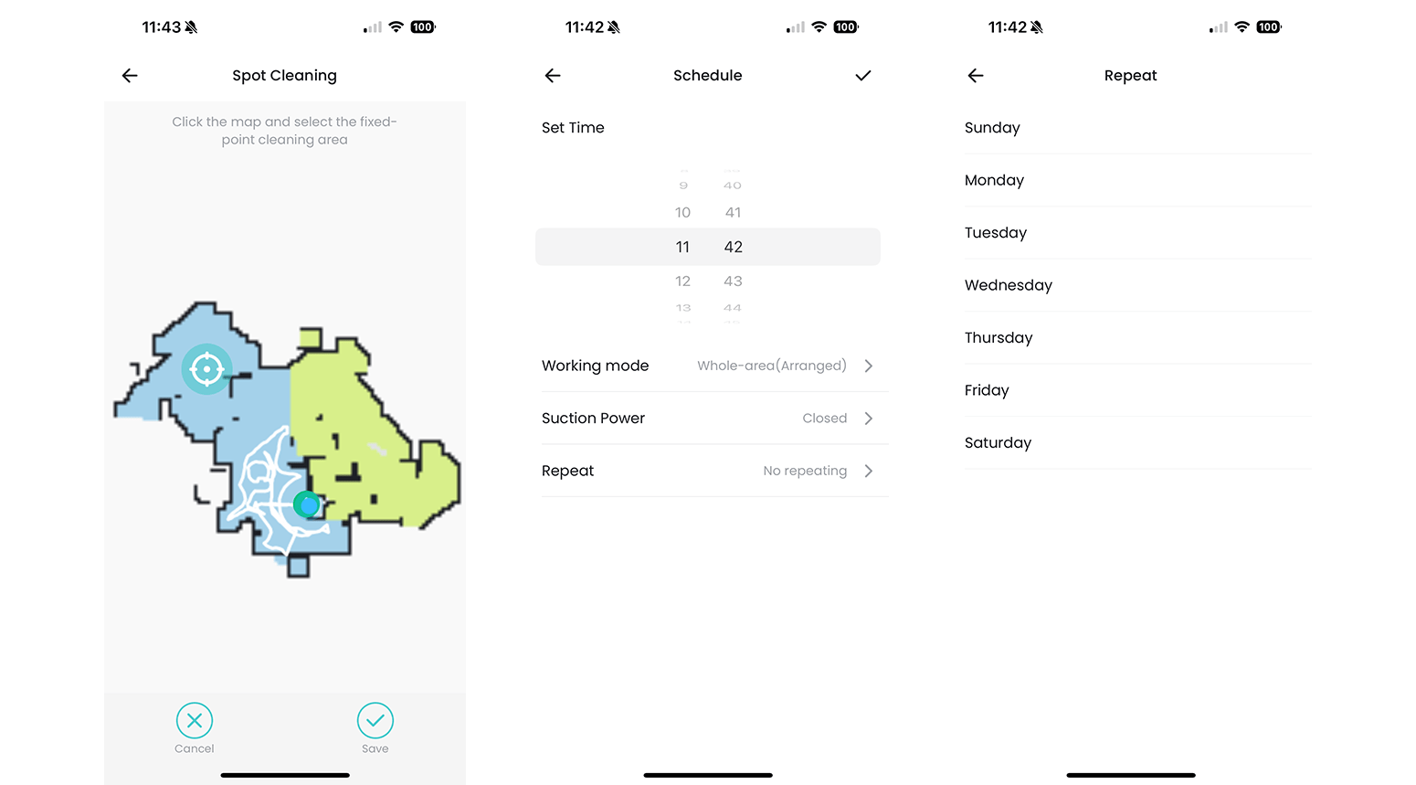 Lefant T1 Lefant-App Screenshot
