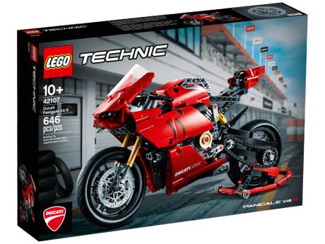 Lego Technic 42107 - Ducati Panigale V4 R - Box - Front Lego Technic 42107 - Ducati Panigale V4 R - Box - Front