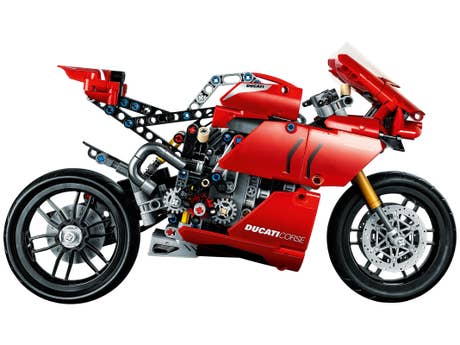Klemmbaustein Lego Ducati Panigale V4 R (42107) Foto: Klemmbaustein Lego Ducati Panigale V4 R (42107)