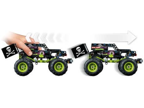 Foto: Klemmbaustein Lego Monster Jam Grave Digger (42118)