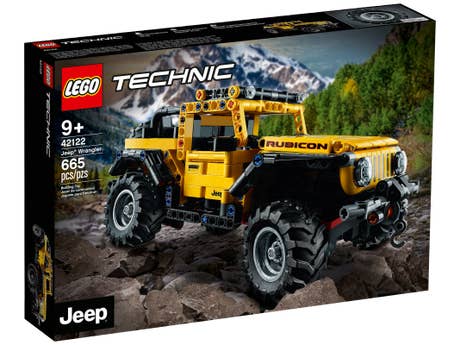 Lego Technic 42122 - Jeep® Wrangler - Box - Front Lego Technic 42122 - Jeep® Wrangler - Box - Front