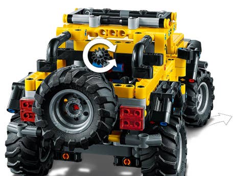 Klemmbaustein Lego Jeep Wrangler (42122) Foto: Klemmbaustein Lego Jeep Wrangler (42122)