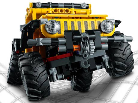 Klemmbaustein Lego Jeep Wrangler (42122) Foto: Klemmbaustein Lego Jeep Wrangler (42122)
