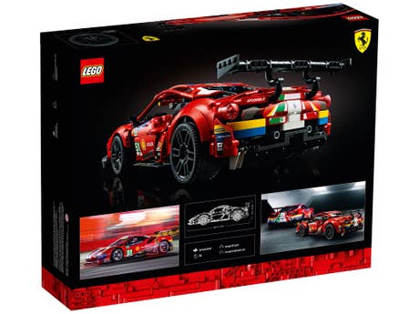 Foto: Klemmbaustein Lego Ferrari 488 GTE “AF Corse #51” (42125)
