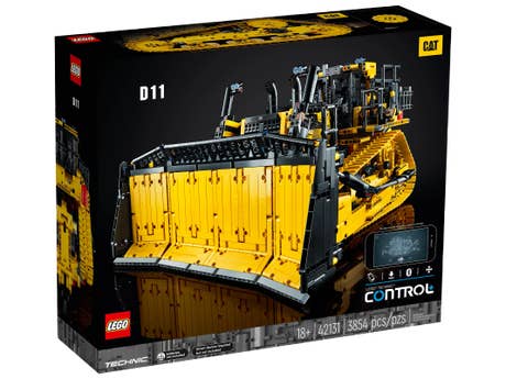 Lego Technic 42131 - Appgesteuerter Cat D11 Bulldozer - Box - Front Lego Technic 42131 - Appgesteuerter Cat D11 Bulldozer - Box - Front