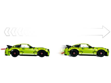 Foto: Klemmbaustein Lego Ford Mustang Shelby GT500 (42138)