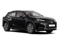 Lexus_UX 300E_seitlich vorn_schwarz