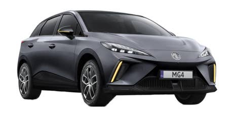 MG_MG4 Electric Extended Range Trophy_seitlich vorn_grau MG_MG4 Electric Extended Range Trophy_seitlich vorn_grau