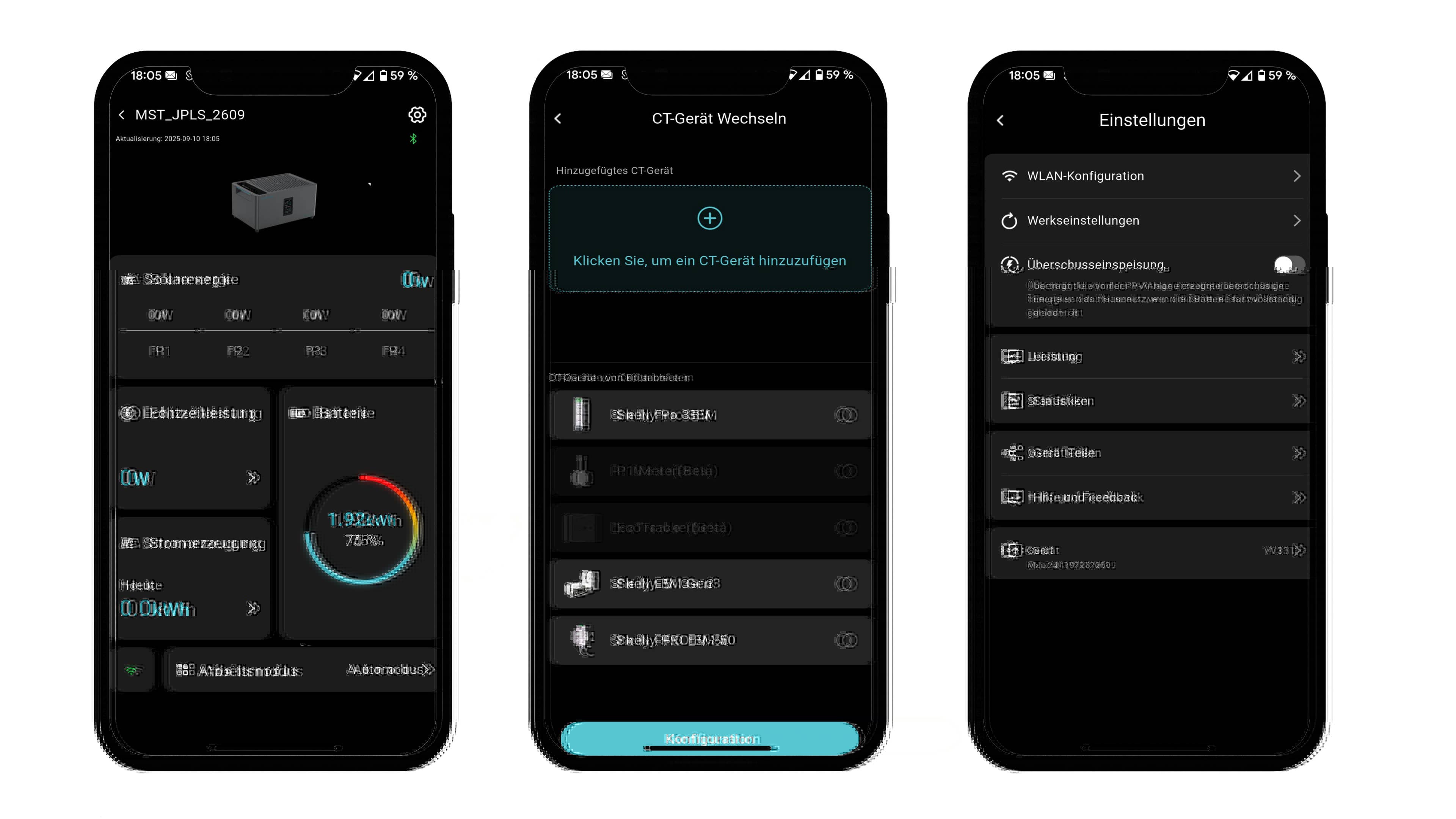 Marstek App Screenshots