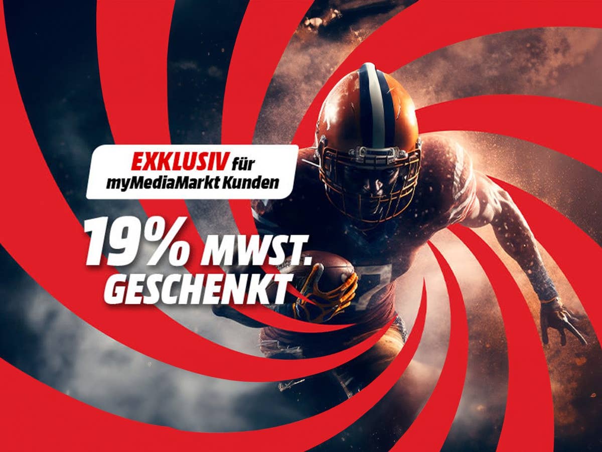 MediaMarkt startet große Mehrwersteuer-Aktion Exklusive Aktion für myMediaMarkt Kunden: 19% MwSt. geschenkt.