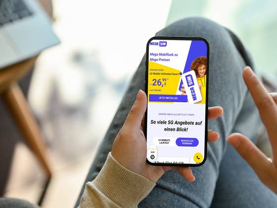 Vielsurfer aufgepasst: Hier gibt’s 5G und 140 GB schon für 22,99 €