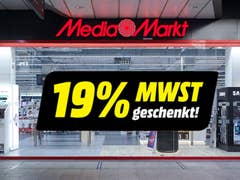 Mehrwertsteuer-Aktion bei MediaMarkt und Saturn