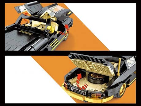 Klemmbaustein Mould King Mercedes Benz 300 SL Flügeltürer (10005) Foto: Klemmbaustein Mould King Mercedes Benz 300 SL Flügeltürer (10005)