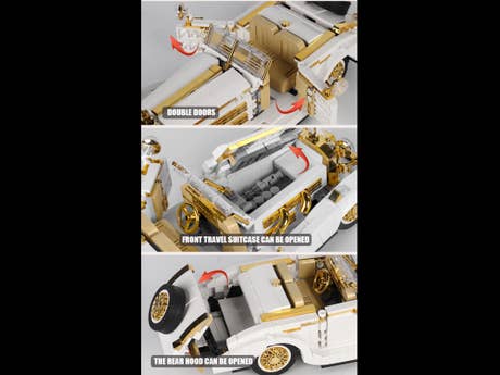 Foto: Klemmbaustein Mould King K500 Oldtimer (10003)