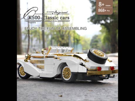 Foto: Klemmbaustein Mould King K500 Oldtimer (10003)