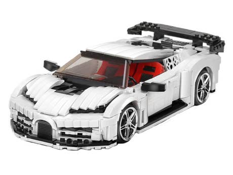 Foto: Klemmbaustein Mould King K500 Oldtimer - Racing Car (10004)