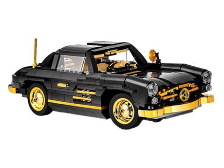 Mould King_10005-K500 Oldtimer (300 SL)_seitlich vorn Mould King_10005-K500 Oldtimer (300 SL)_seitlich vorn