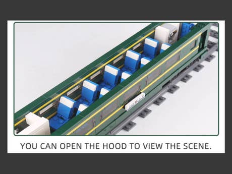 Foto: Klemmbaustein Mould King RC NJ Diesellokomotiven (12001)