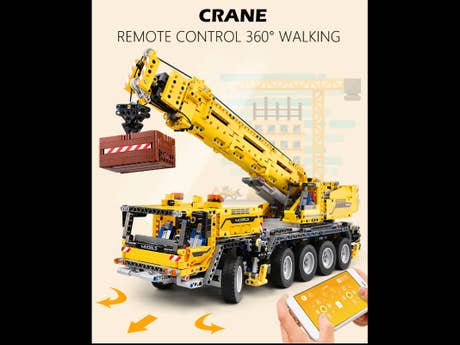 Foto: Klemmbaustein Mould King RC Mobilkran Mk II (13107)