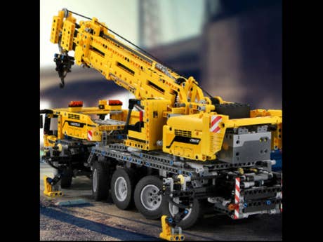 Foto: Klemmbaustein Mould King RC Mobilkran Mk II (13107)