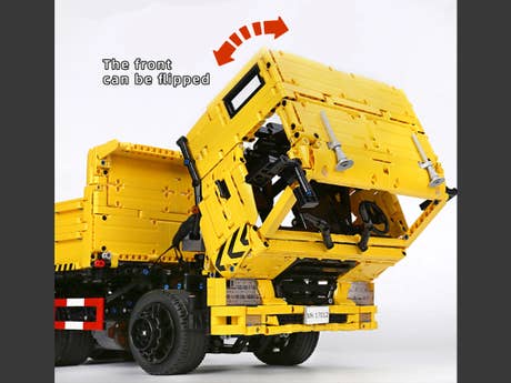 Foto: Klemmbaustein Mould King RC Dreiwege-Muldenkipper (17012)