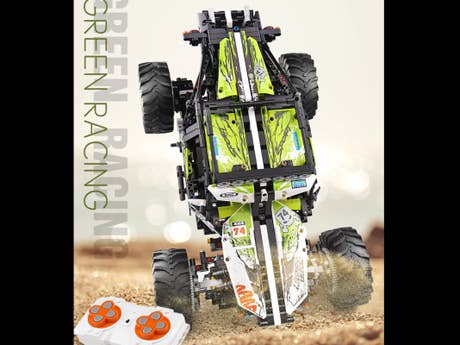 Foto: Klemmbaustein Mould King RC Green Hound-Buggy (18002)