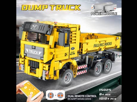 Foto: Klemmbaustein Mould King RC Muldenkipper (15025)