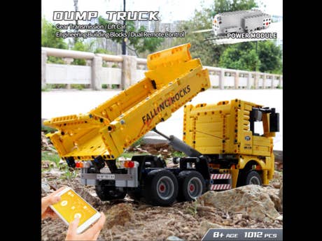 Foto: Klemmbaustein Mould King RC Muldenkipper (15025)