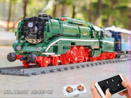 Klemmbaustein Mould King RC BR18 201 Deutscher Express (12007) Foto: Klemmbaustein Mould King RC BR18 201 Deutscher Express (12007)