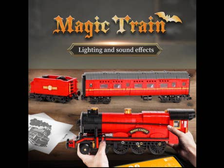 Foto: Klemmbaustein Mould King RC Zauberzug (12010)