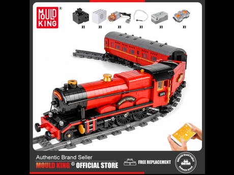 Foto: Klemmbaustein Mould King RC Zauberzug (12010)