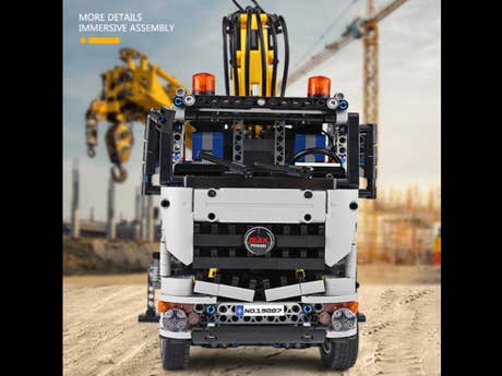 Klemmbaustein Mould King RC Pneumatischer LKW (19007) Foto: Klemmbaustein Mould King RC Pneumatischer LKW (19007)