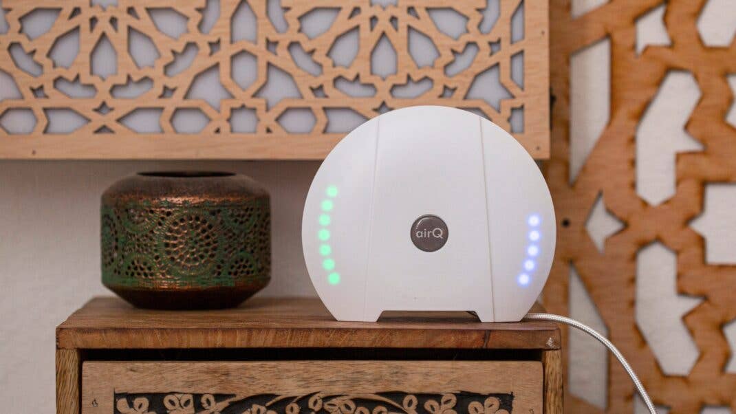 airQ im Schlafzimmer