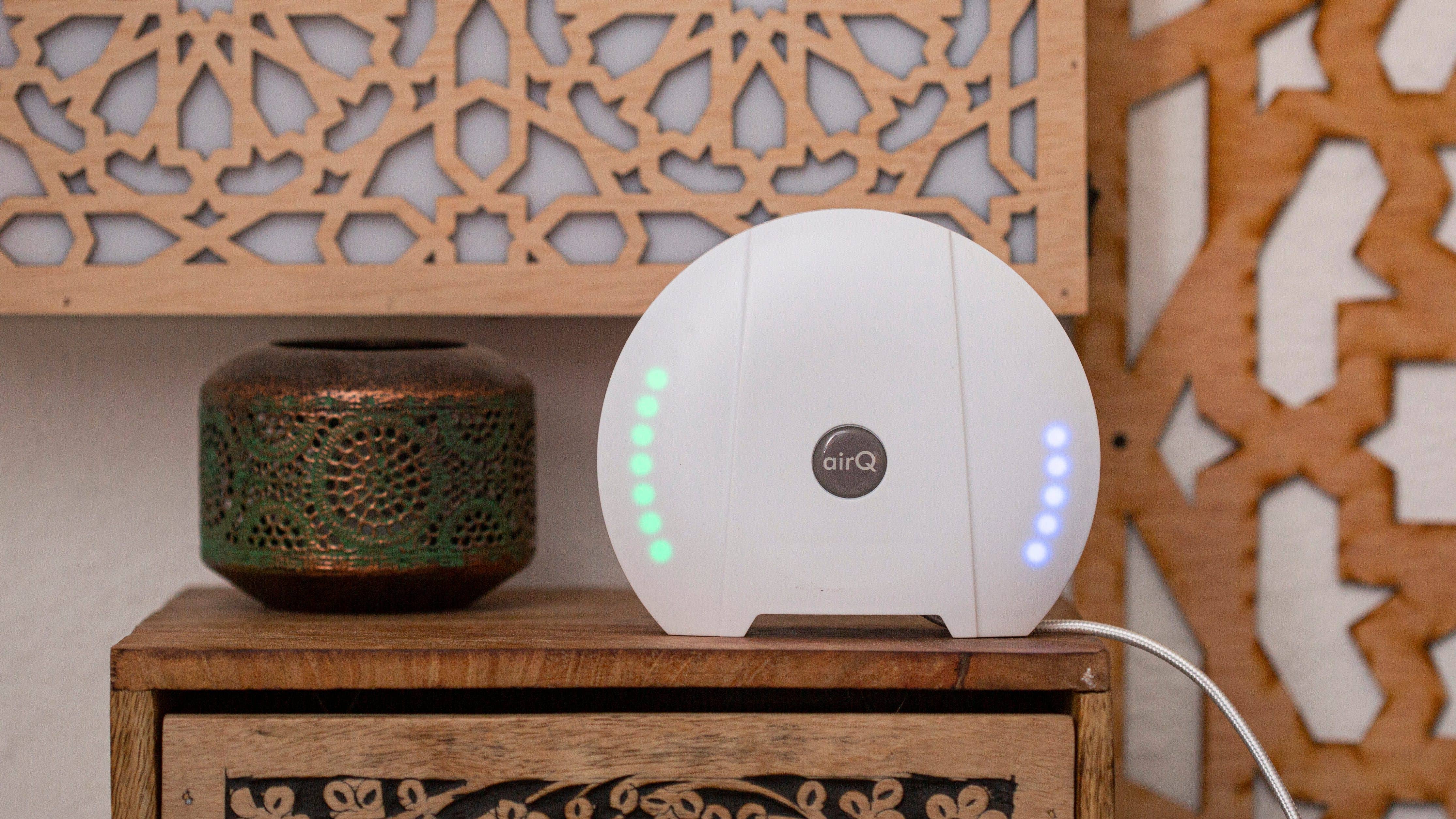 airQ im Schlafzimmer