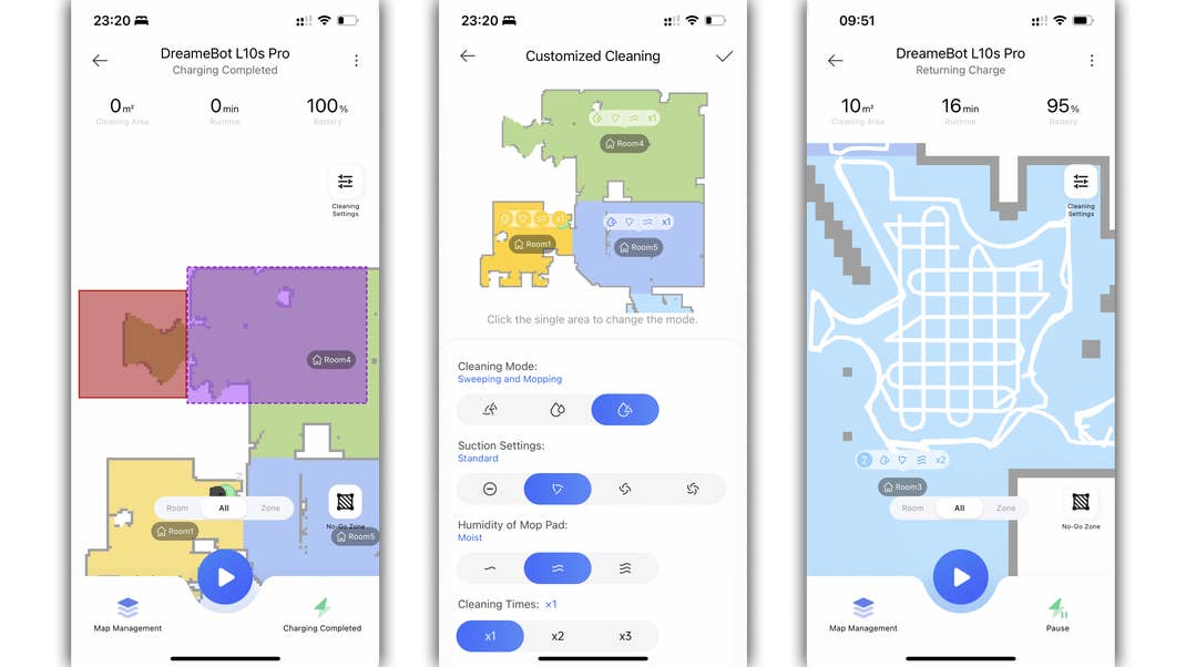 Dreame L10s Pro Screenshot