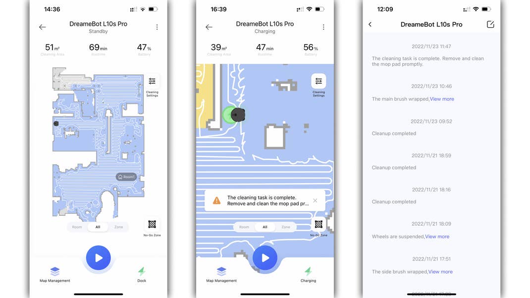Dreame L10s Pro Screenshot