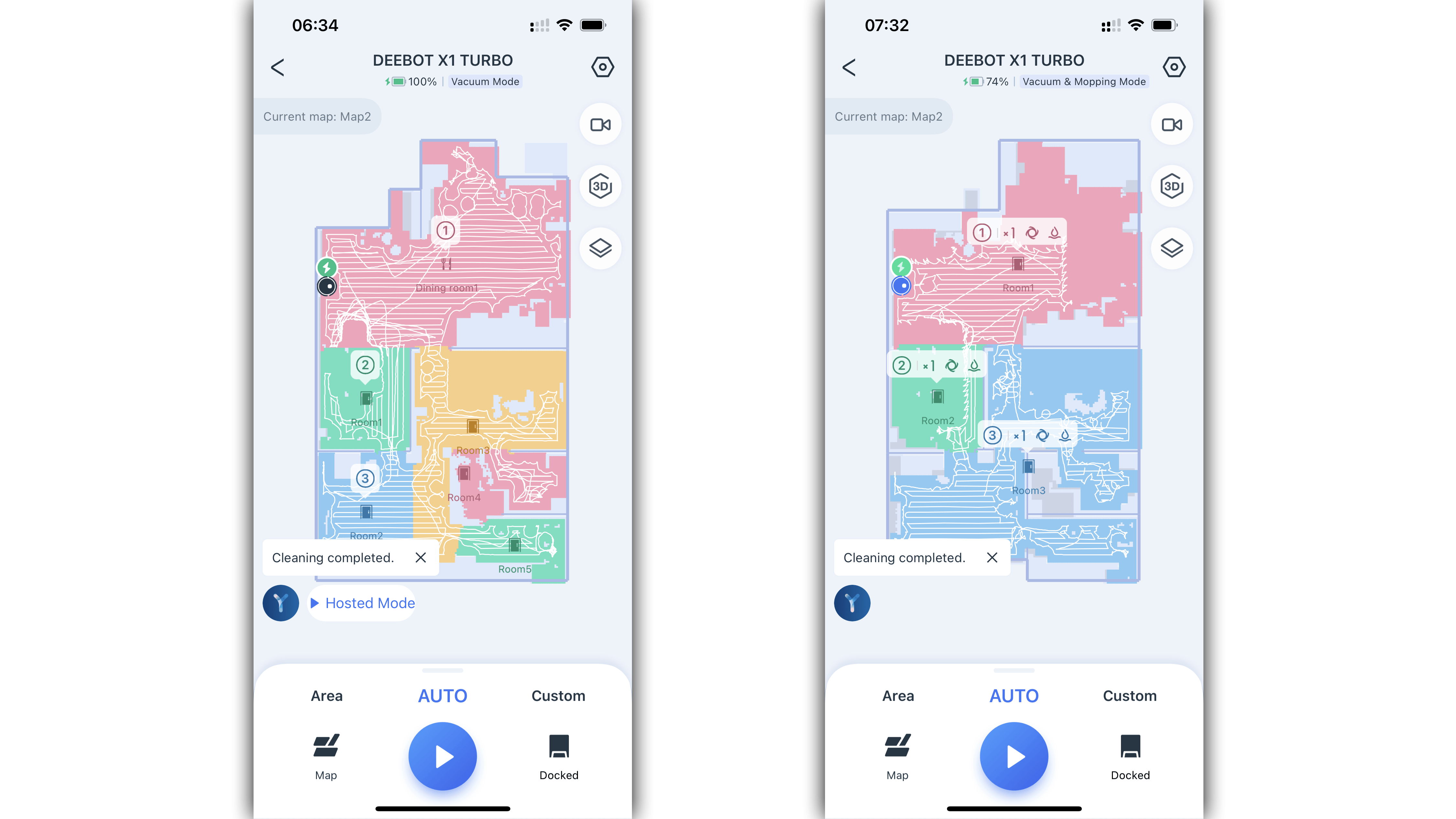 Ecovacs Deebot X1 Turbo Screenshots