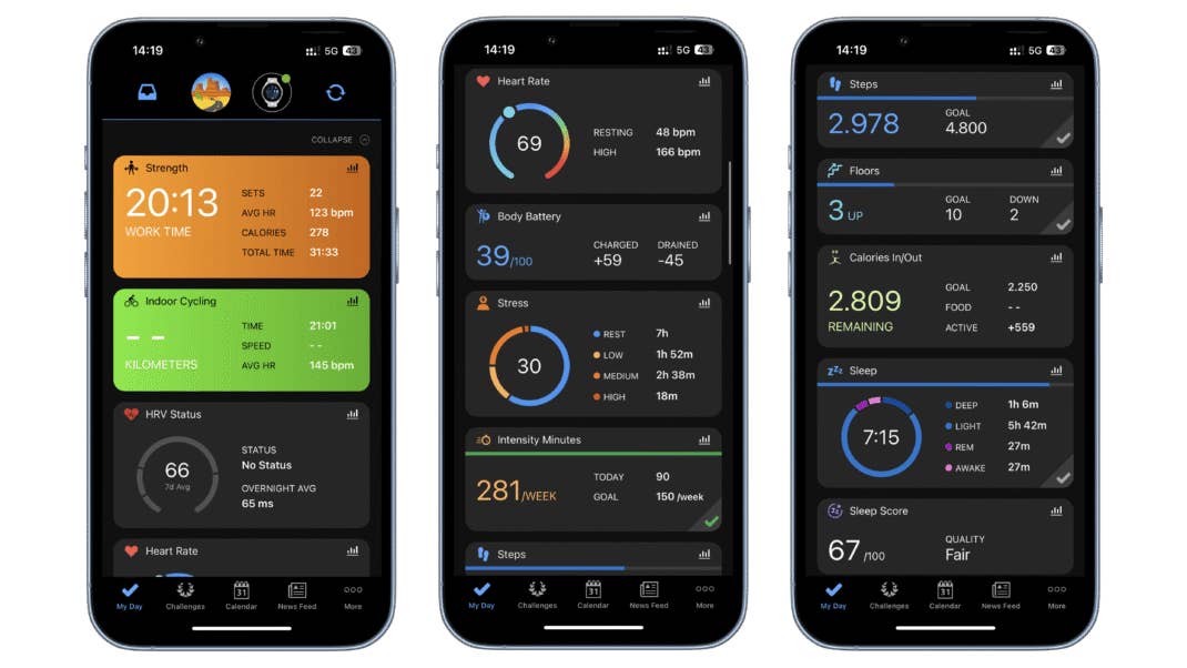 Garmin Forerunner 965 Screenshots