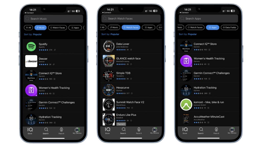Garmin Forerunner 965 Screenshots