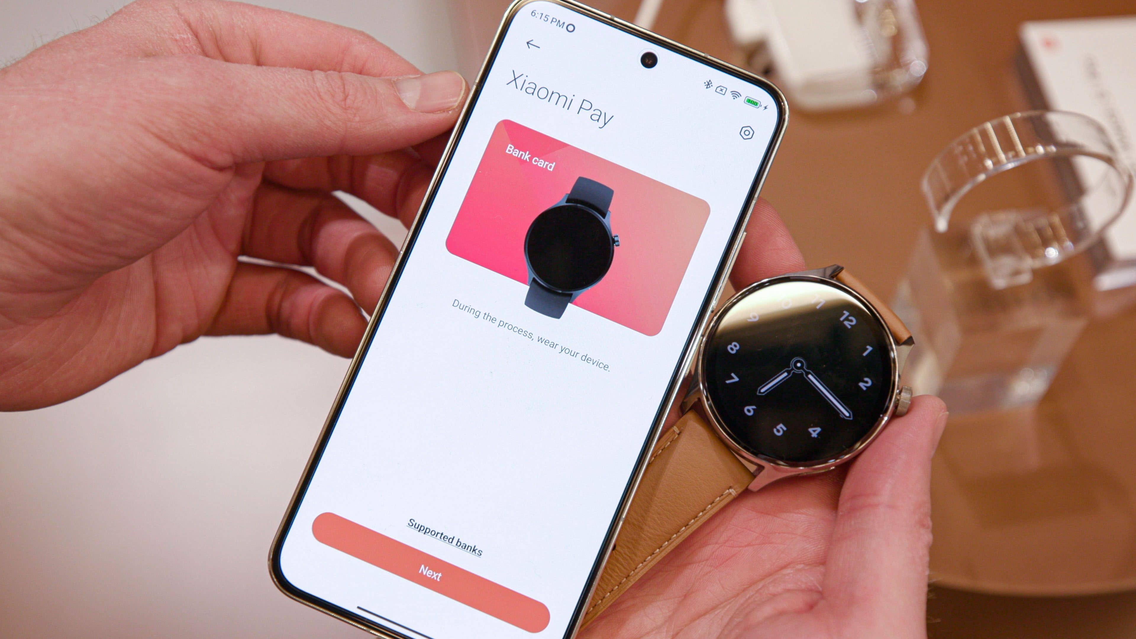 Die Xiaomi Watch S1 Pro bietet zwar eine Option zum mobilen Bezahlen – in der Praxis klappt Xiaomi Watch S1 Pro