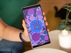 Android 13 auf dem Google Pixel 6 Pro.