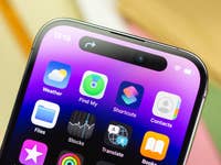 Dynamic Island beim iPhone 14 Pro.