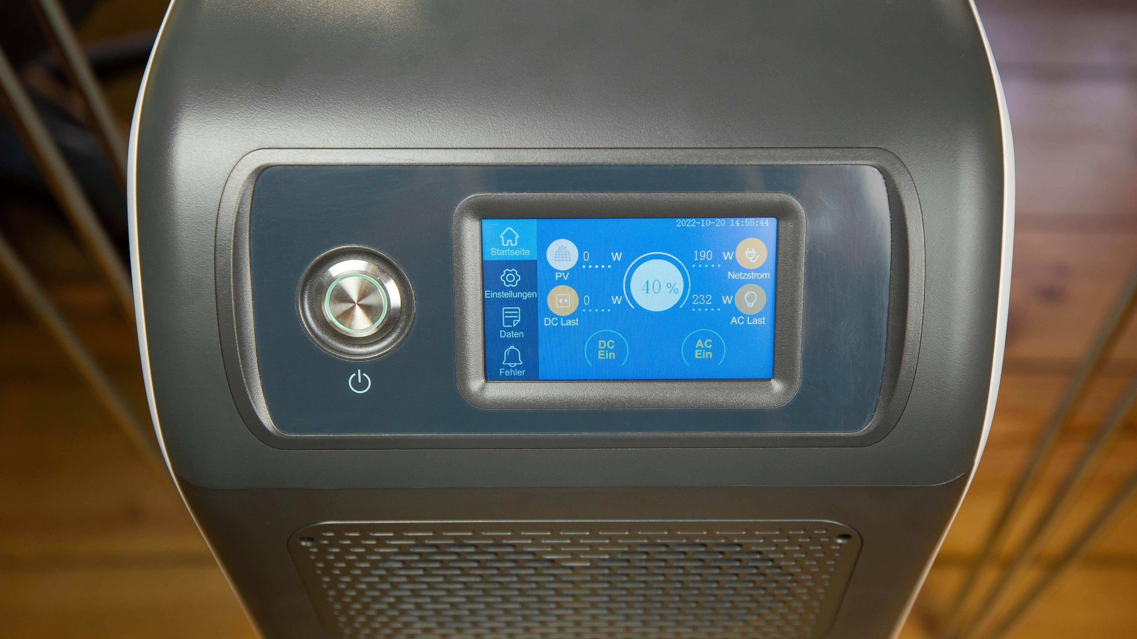 Bluetti EP500 Pro Display