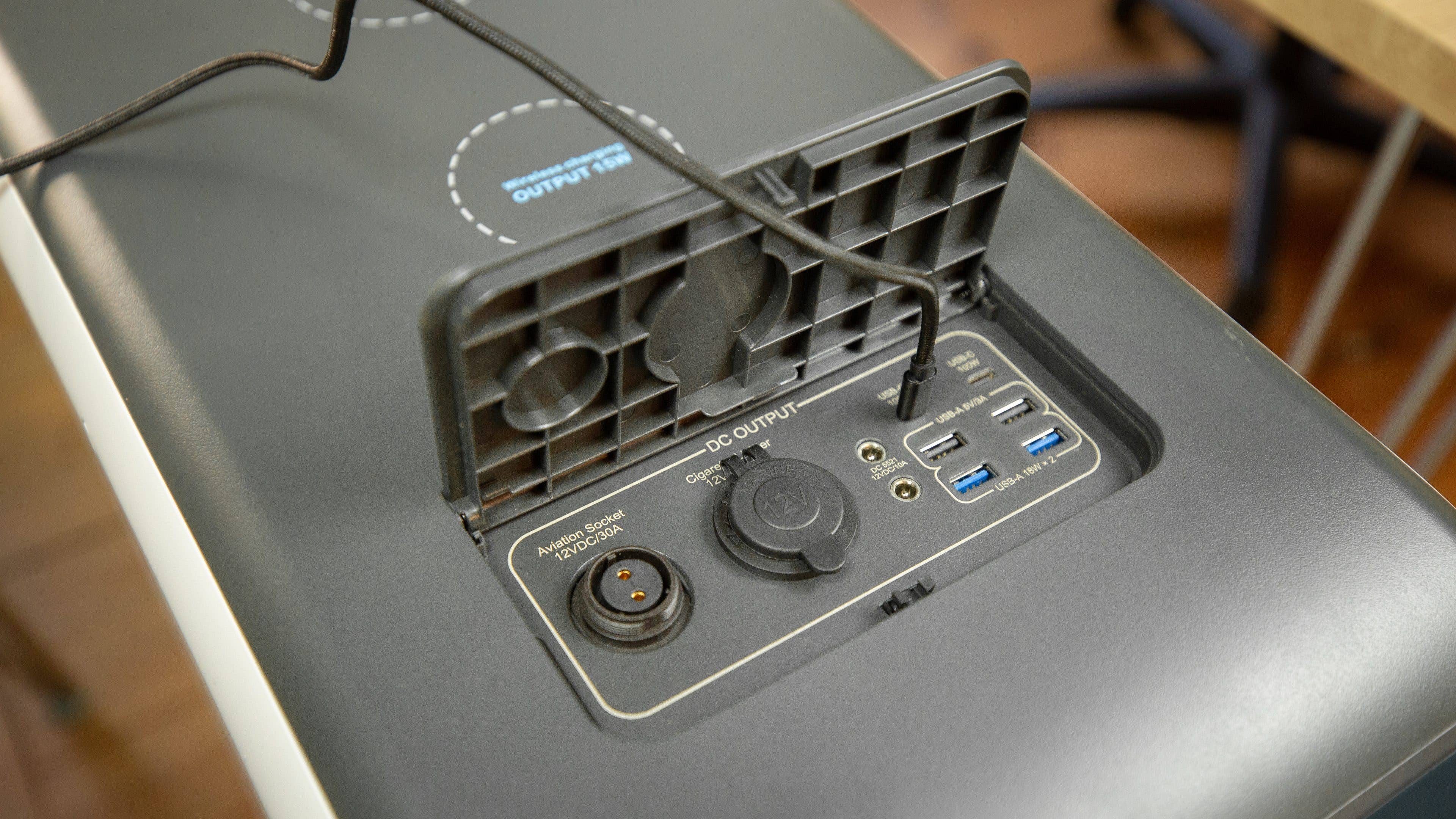 Bluetti EP500 Pro Gleichstrom-Ausgänge