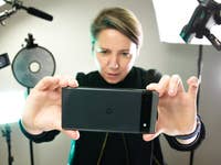 Google Pixel 6a Notch im Display.